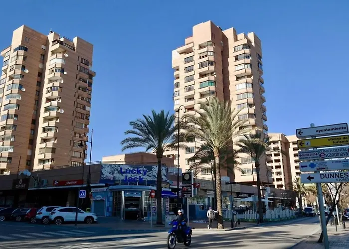 Estudio El Balcón, en primerísima línea de playa.